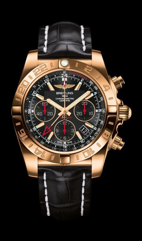 18k rose gold breitling|breitling rose gold limited edition.